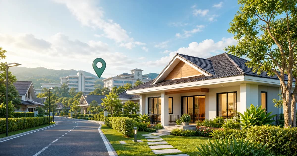 ซื้อบ้านเมืองเชียงราย เลือกทำเลยังไงให้ไม่พลาด