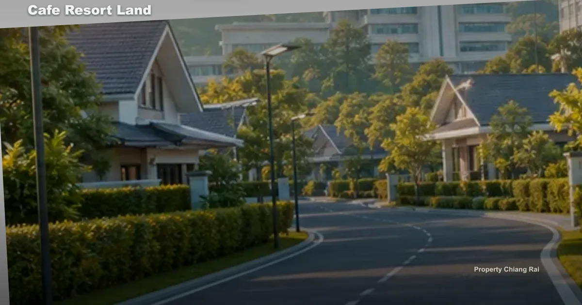 ซื้อที่ทำคาเฟ่หรือรีสอร์ตเชียงราย ต้องดูอะไร