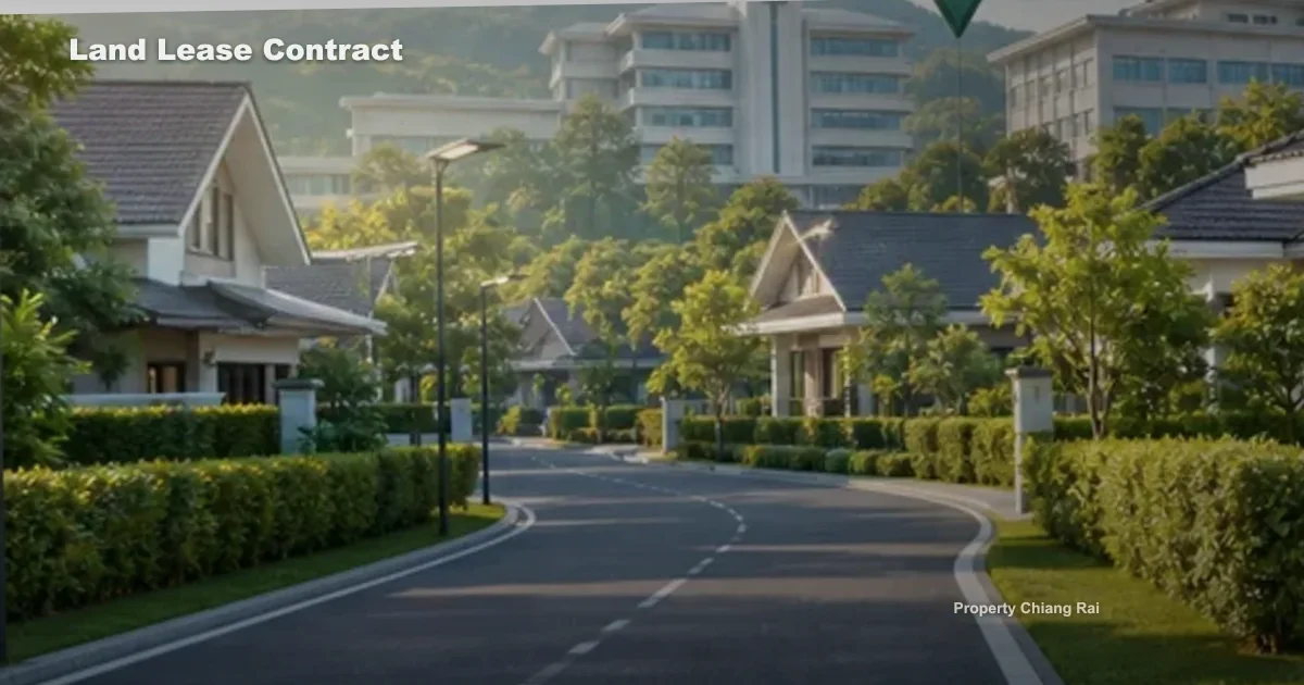 สัญญาเช่าที่ดินเชียงราย ควรเขียนอะไร