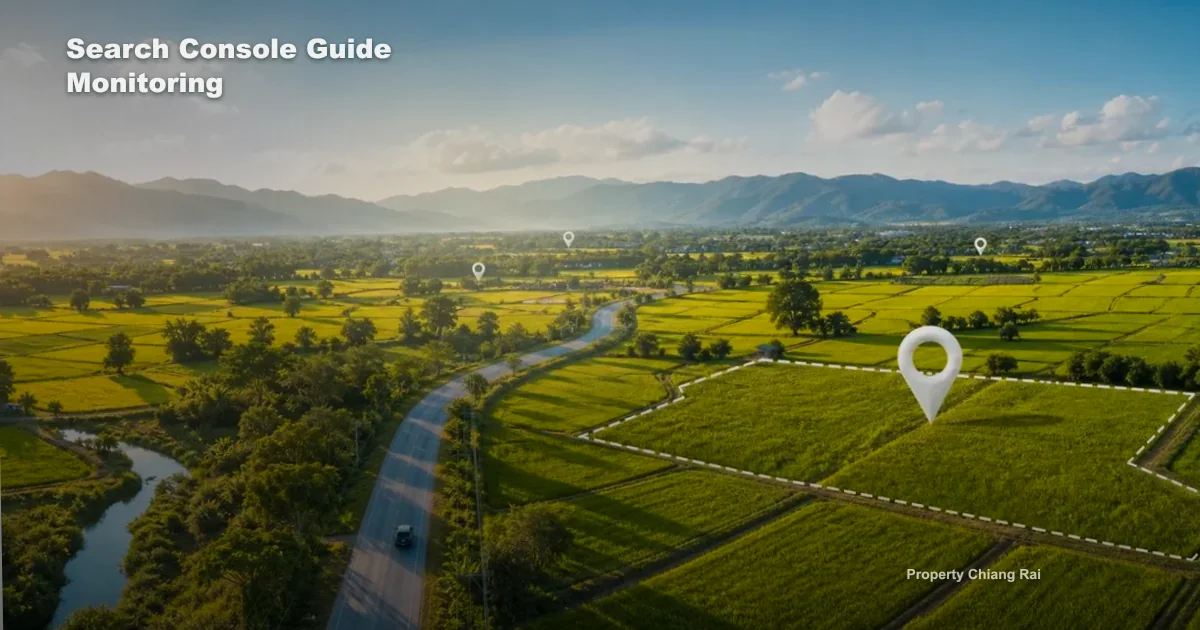 ติดตามผลบทความอสังหาฯ เชียงรายด้วย Search Console ต้องดูอะไร