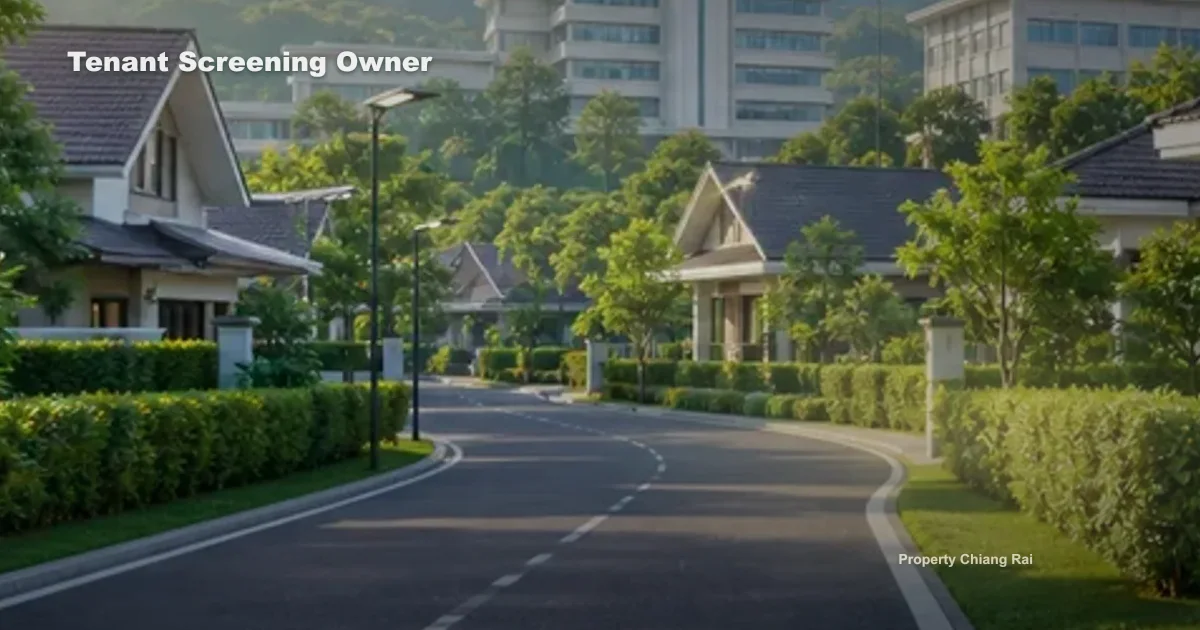 เจ้าของทรัพย์เชียงรายคัดผู้เช่ายังไงให้ลดปัญหา